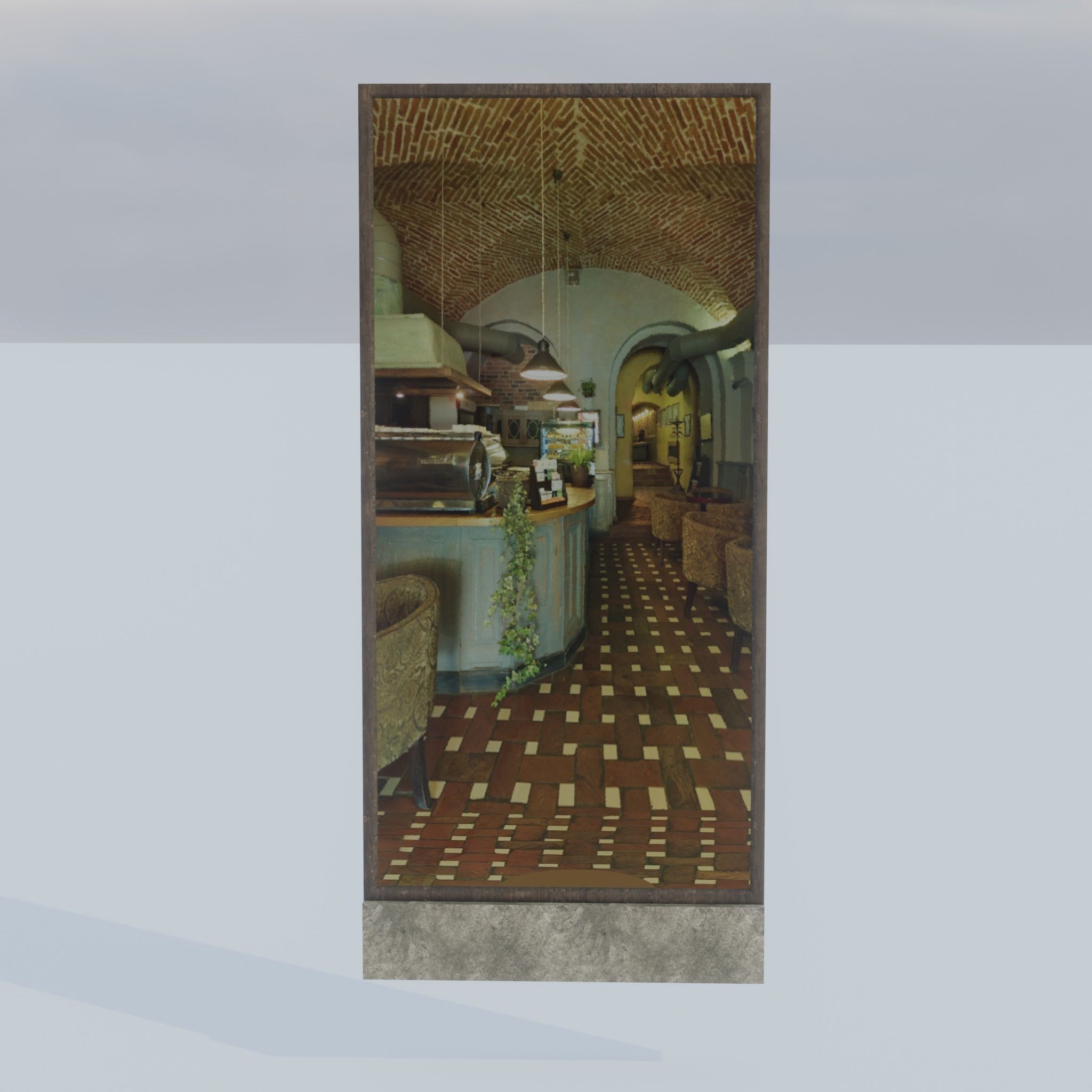 Building modular european old id 0 Low-poly 3D model_14