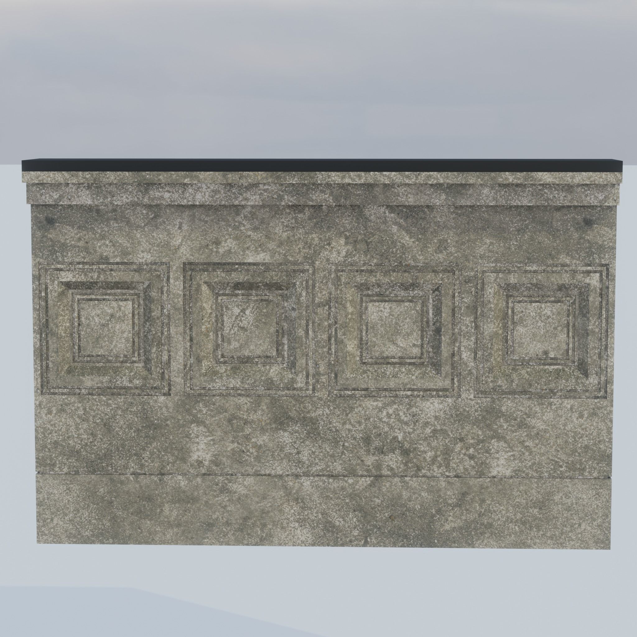 Building modular european old id 0 Low-poly 3D model_18