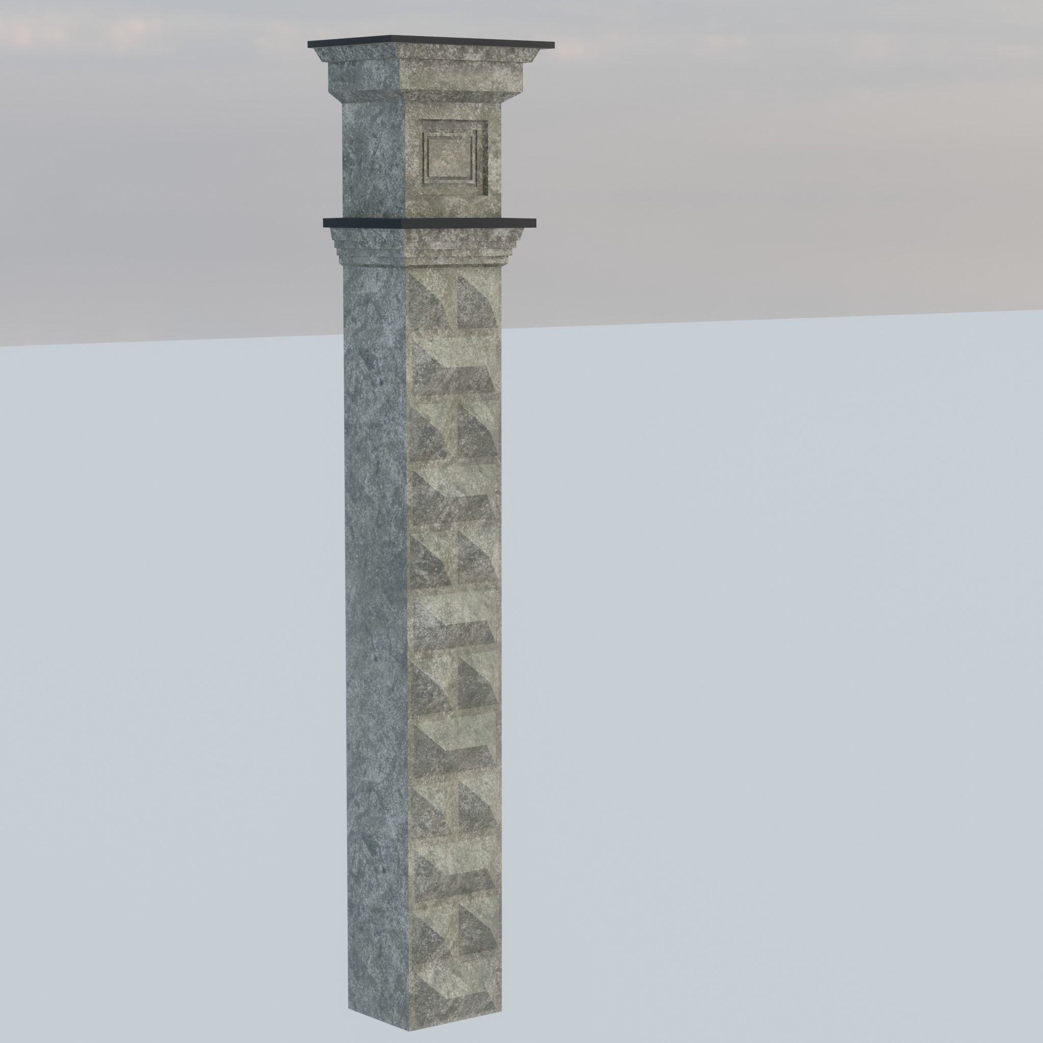 Building modular european old id 0 Low-poly 3D model_33