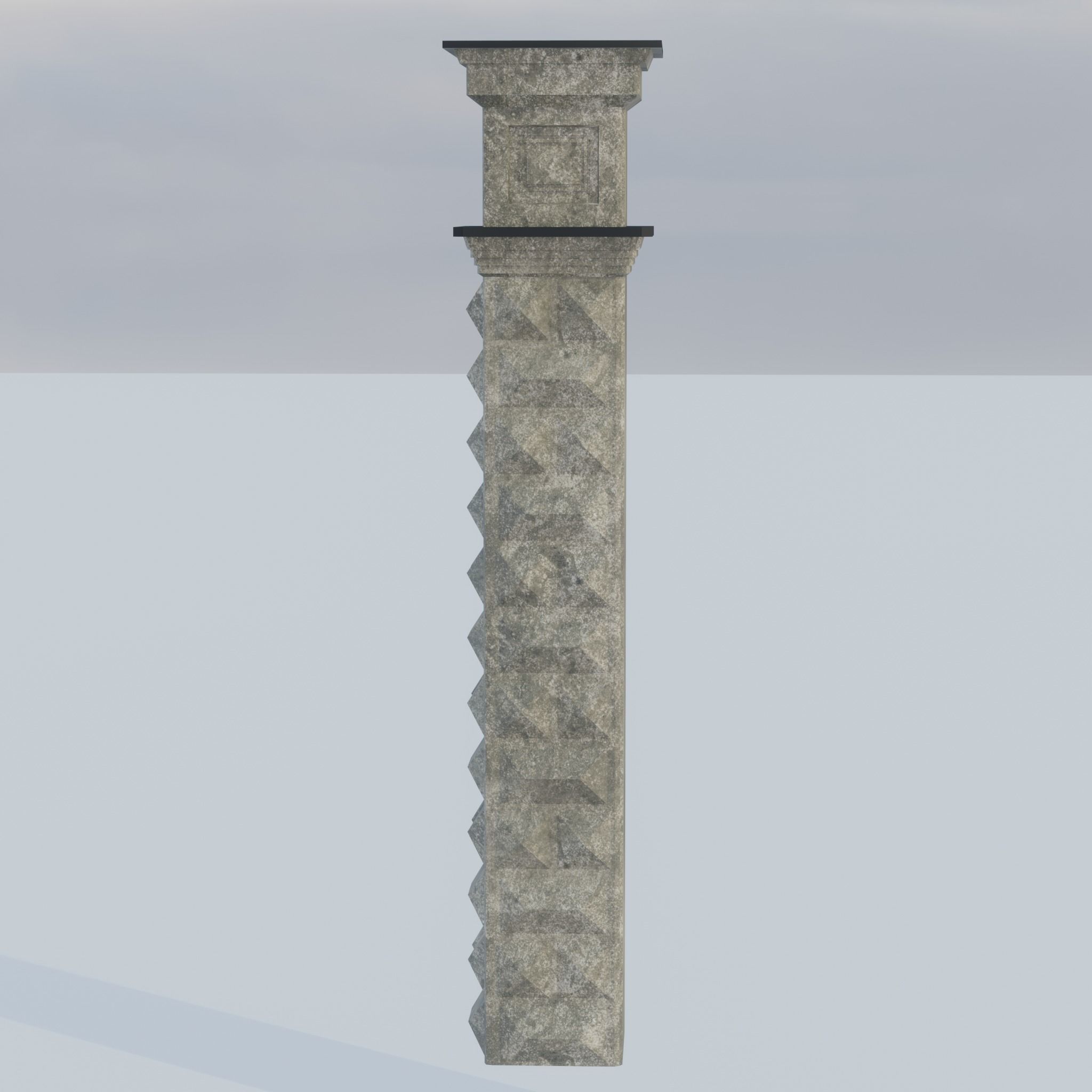 Building modular european old id 0 Low-poly 3D model_21