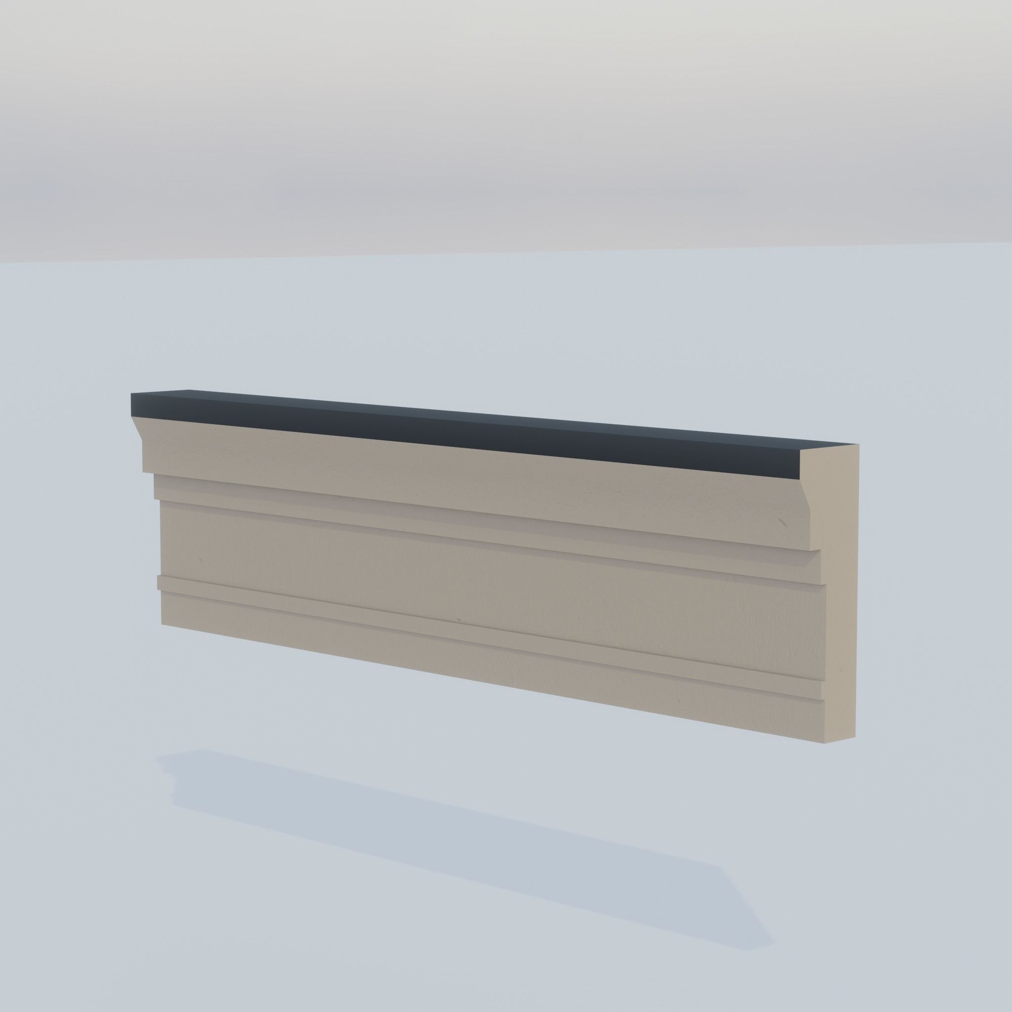 Building modular european old id 0 Low-poly 3D model_6