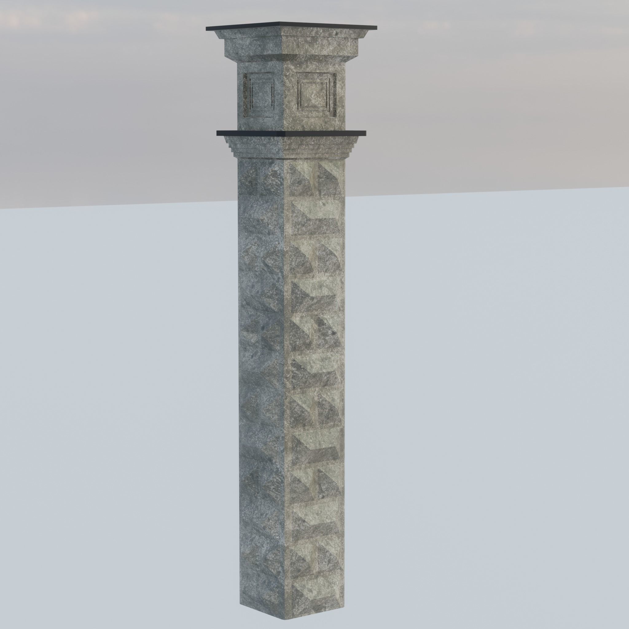 Building modular european old id 0 Low-poly 3D model_32