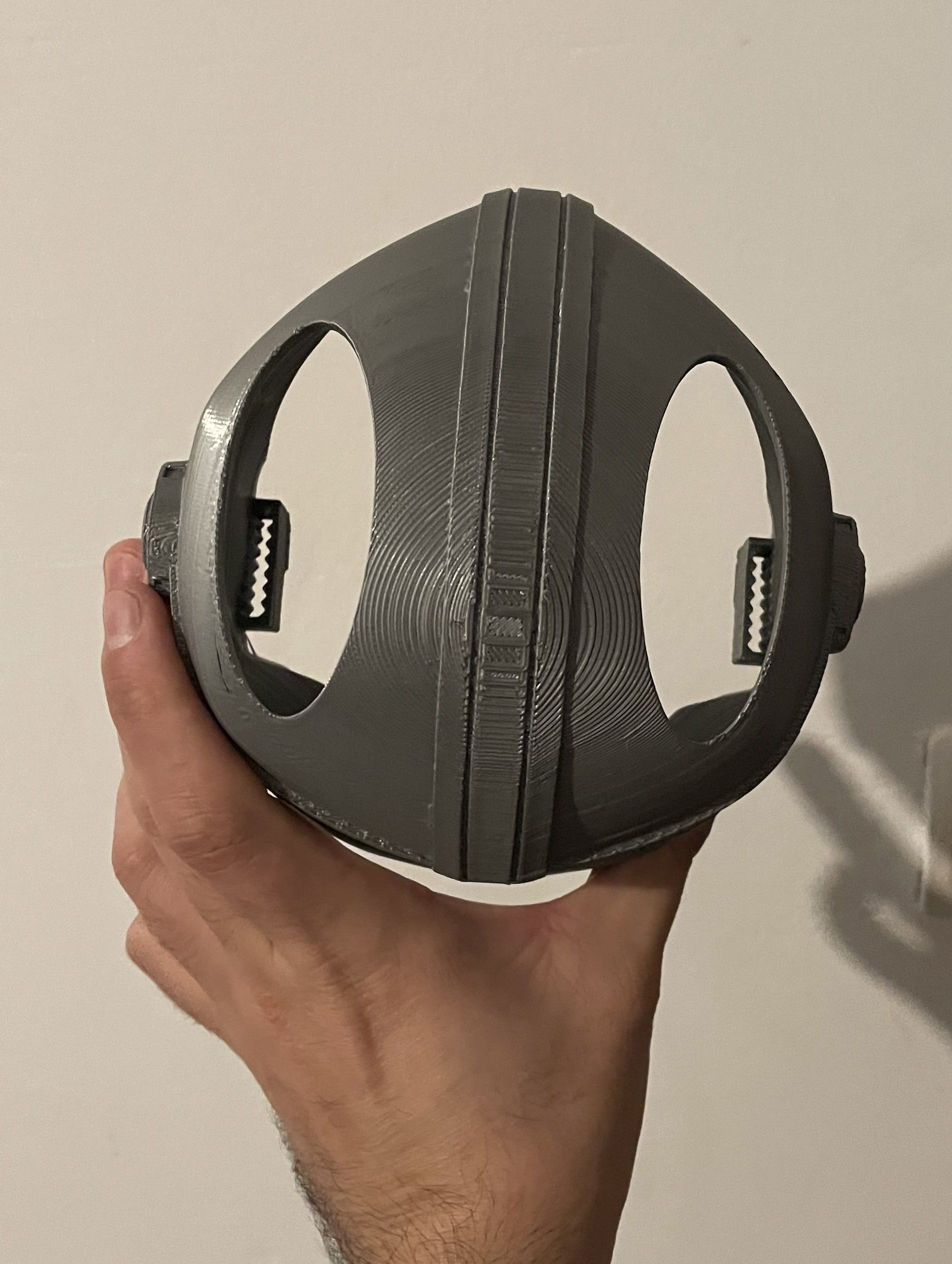 Mandalorian Cat Helmet 3D print model_6