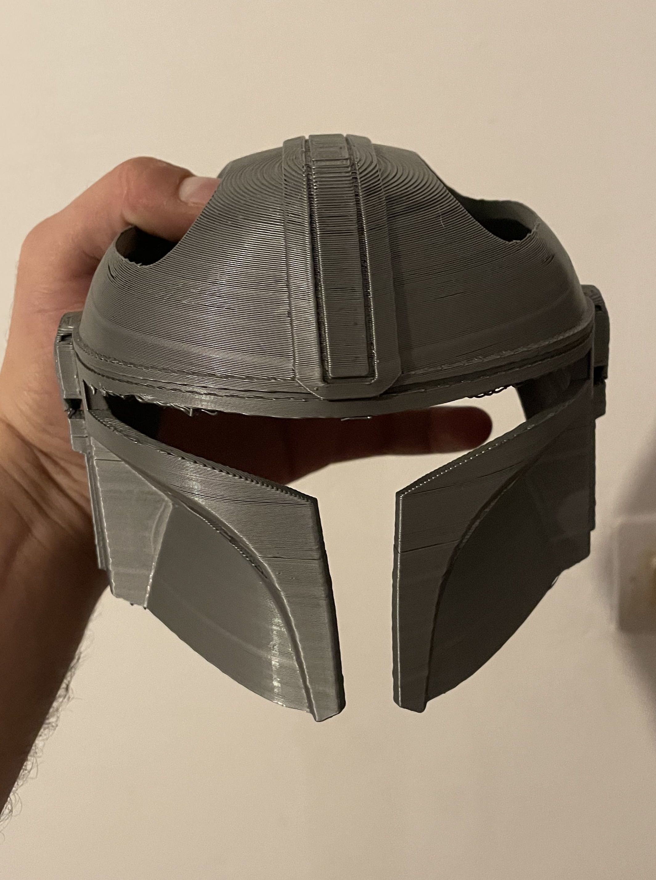 Mandalorian Cat Helmet 3D print model_24