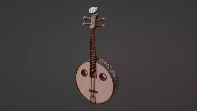 The Ruan  Low-poly 3D model