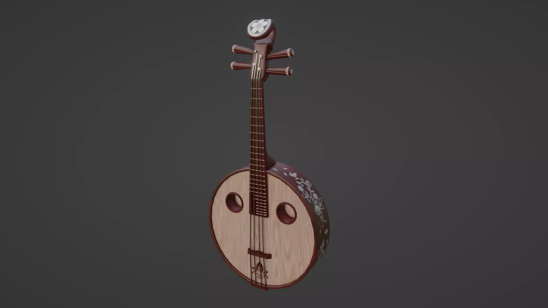 The Ruan Low-poly 3D model