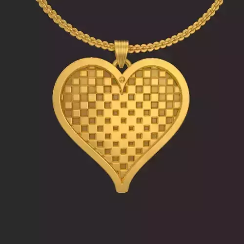 Heart Pendant Jewellery PHJSP22