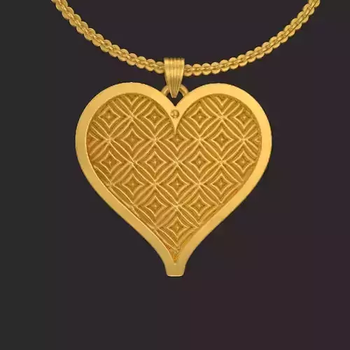 Heart Pendant Jewellery PHJSP21