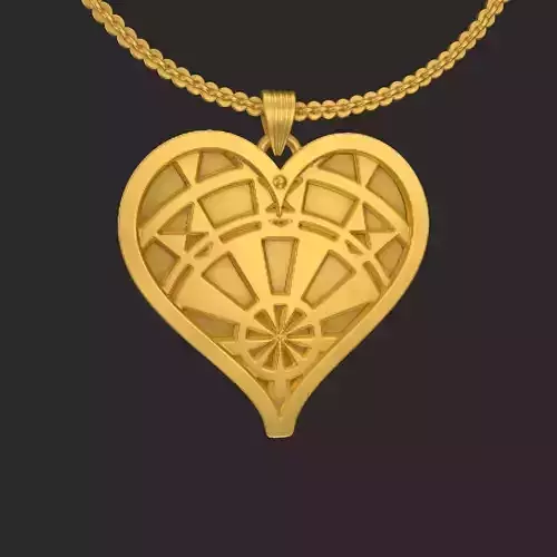 Heart Pendant Jewellery PHJSP13