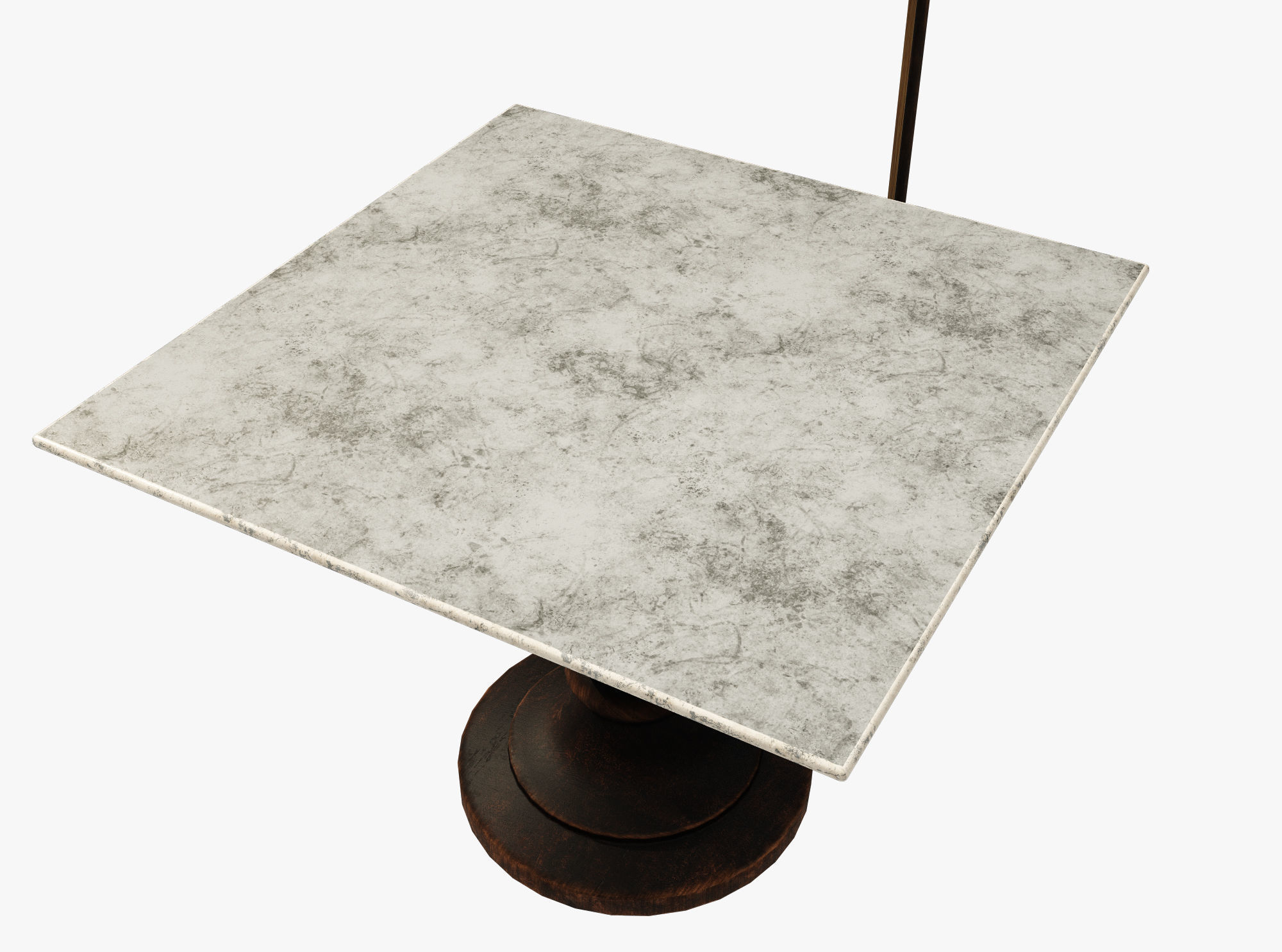 Medieval science Low-poly 3D model_1