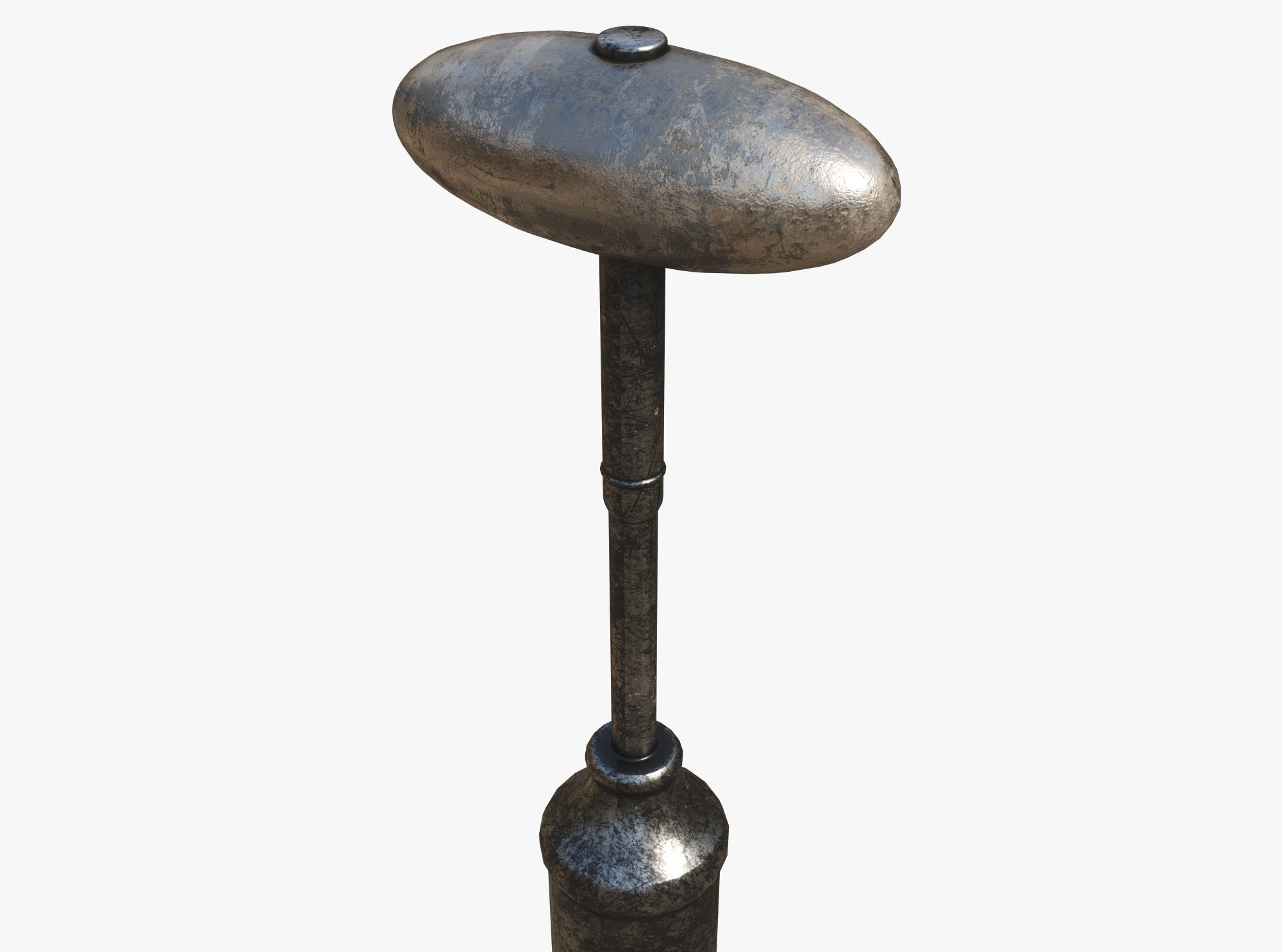 Medieval science Low-poly 3D model_1