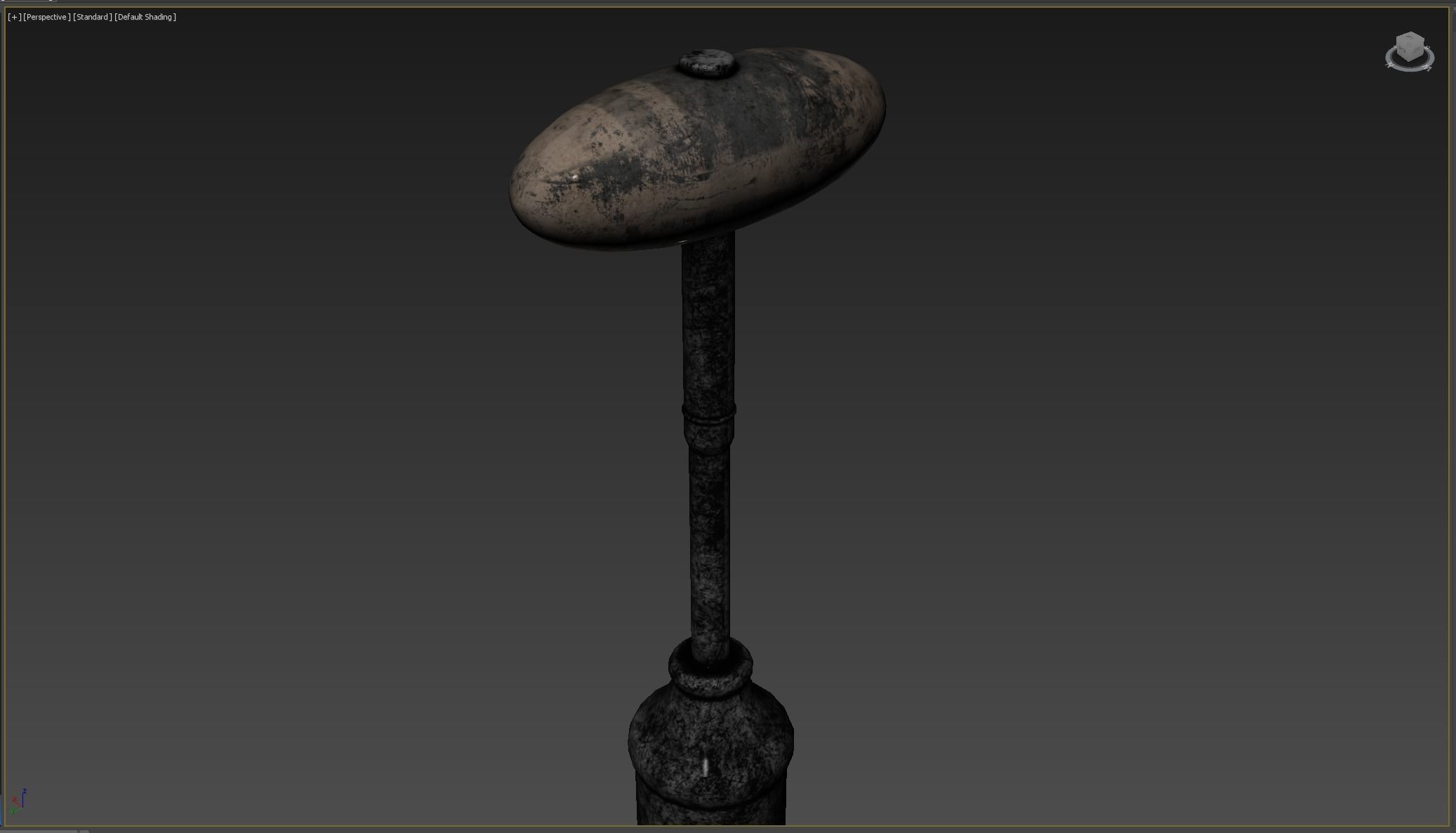 Medieval science Low-poly 3D model_5