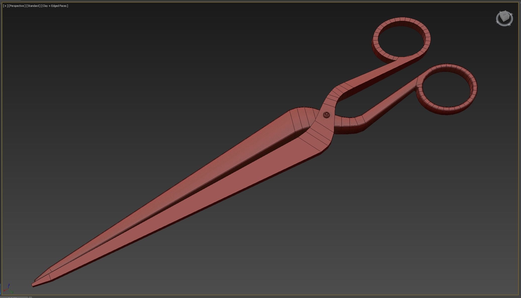 Medieval science Low-poly 3D model_5