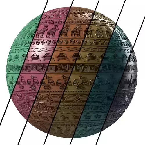 Wood Materials 17- Decorative Wood panel Seamless Pbr 4k