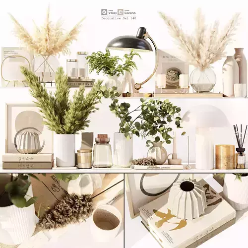 Decorative Set 140 3D model