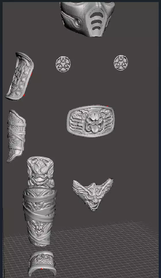 SUB ZERO COSPLAY 3D print model_0