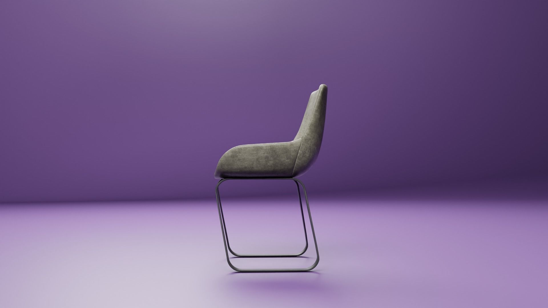 free cafe chair Free 3D model_5