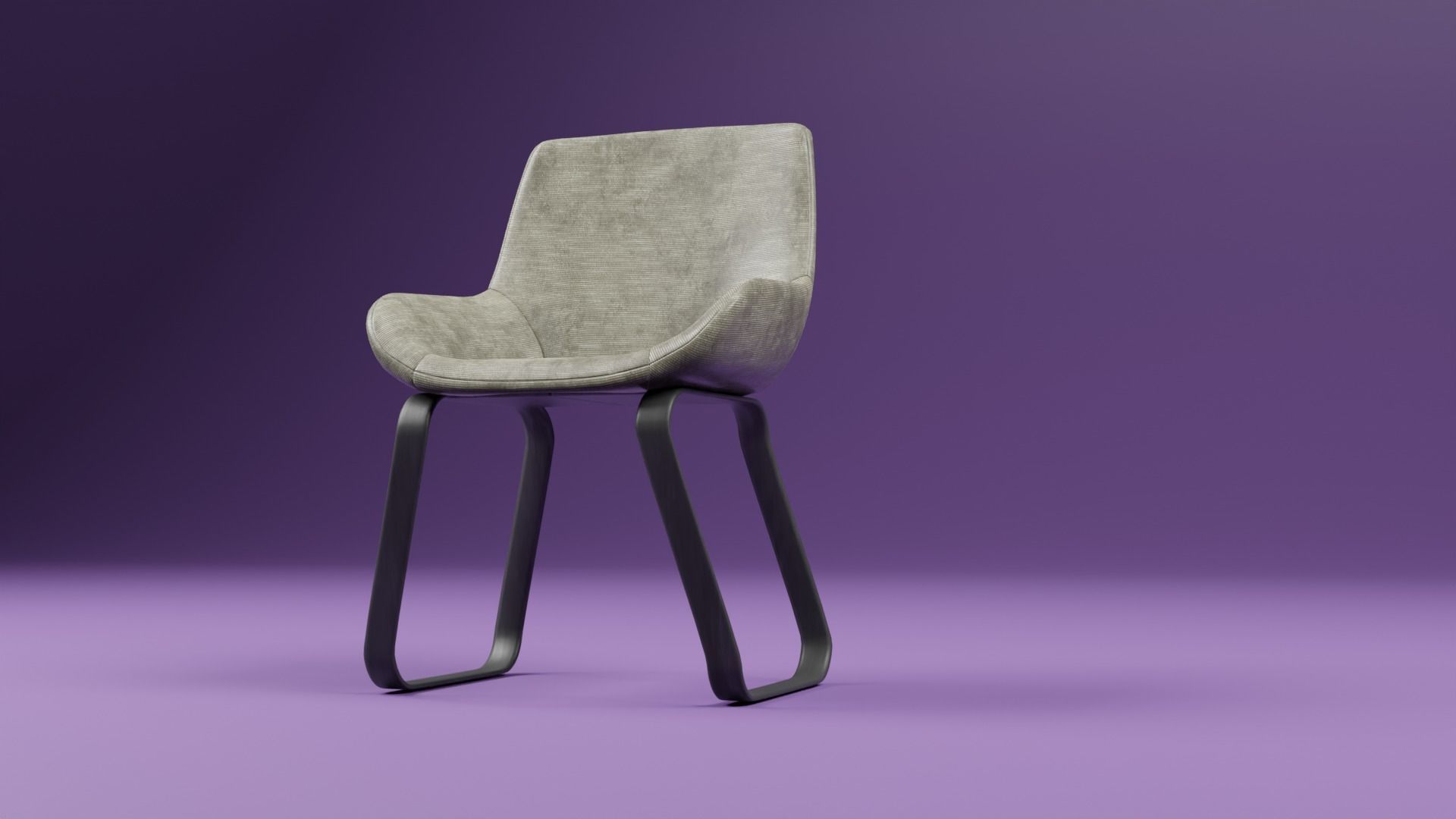 free cafe chair Free 3D model_10