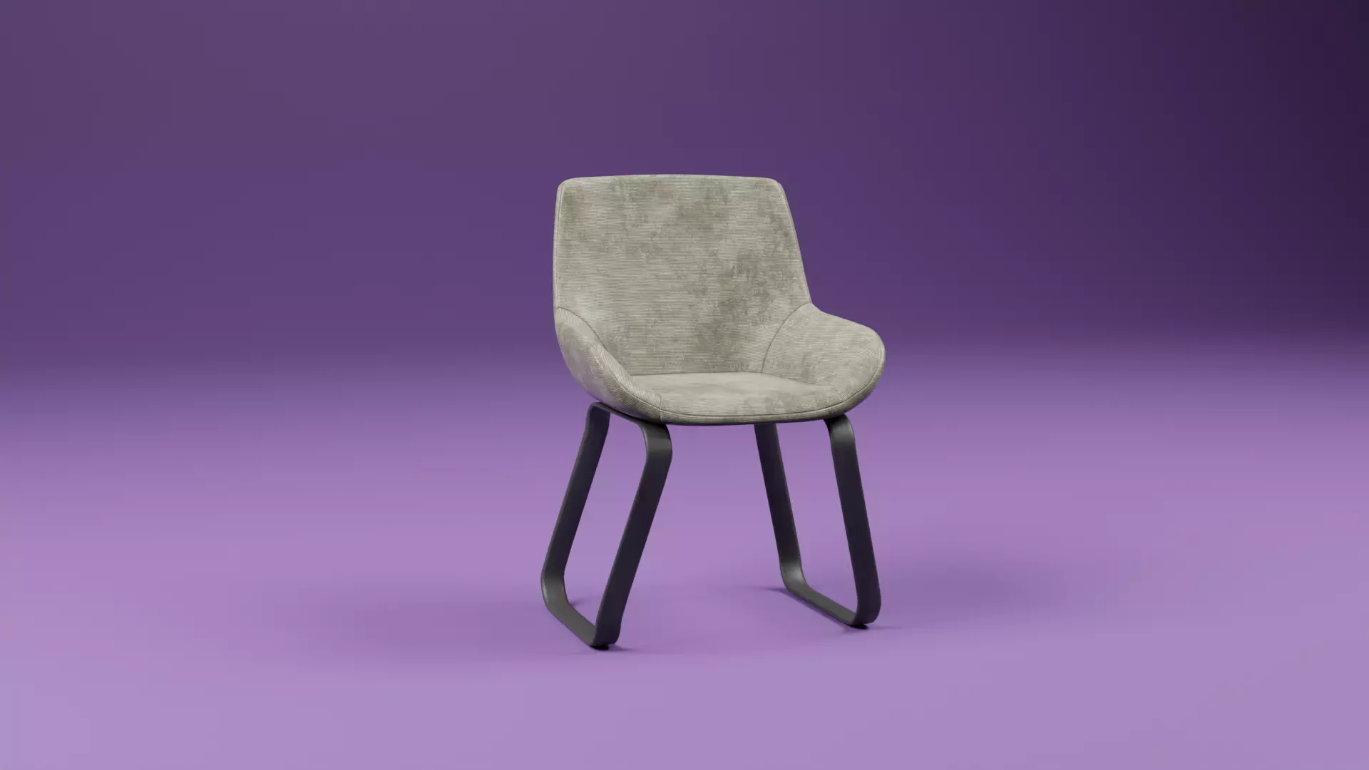 free cafe chair Free 3D model_0