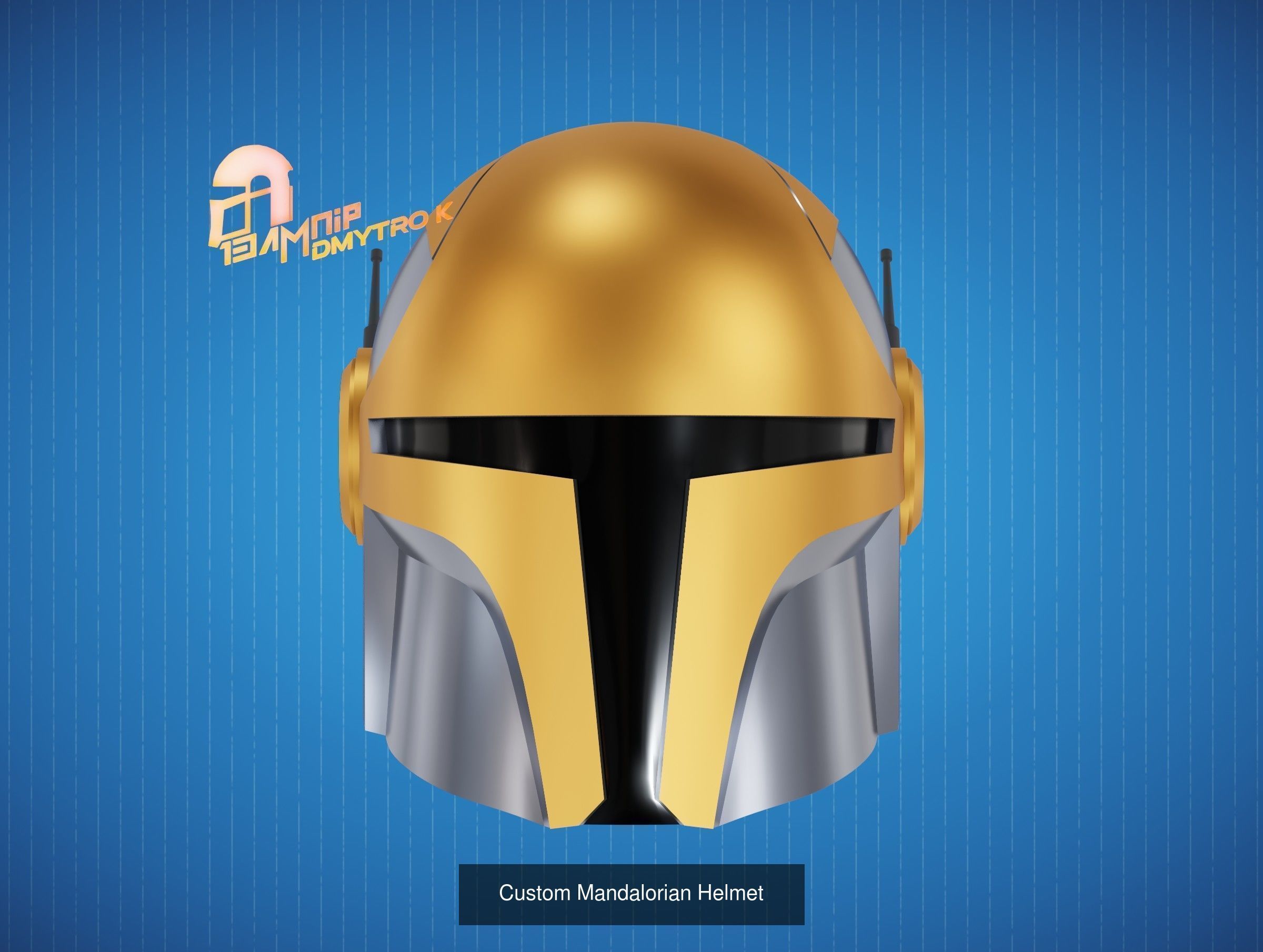Hacker Mandalorian Armor 3D Model Collection_2