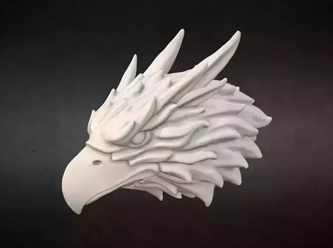Griffin Head 3D print model