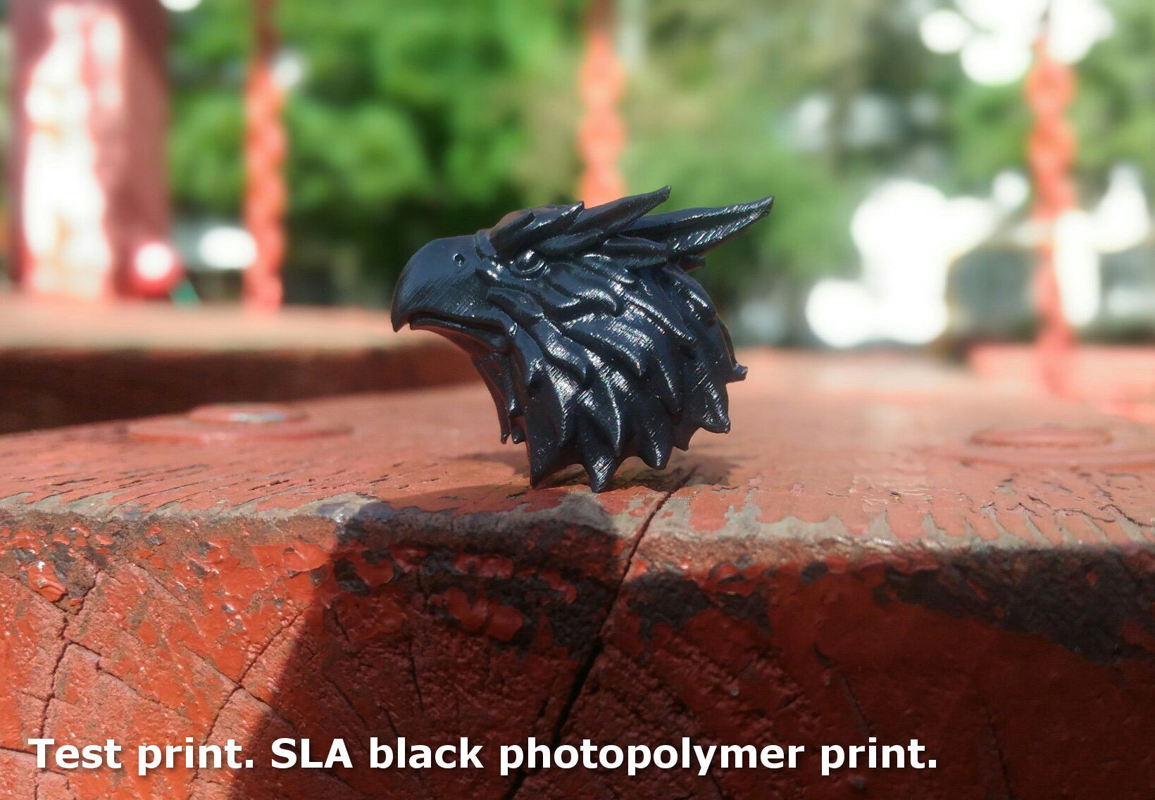 Griffin Head 3D print model_17