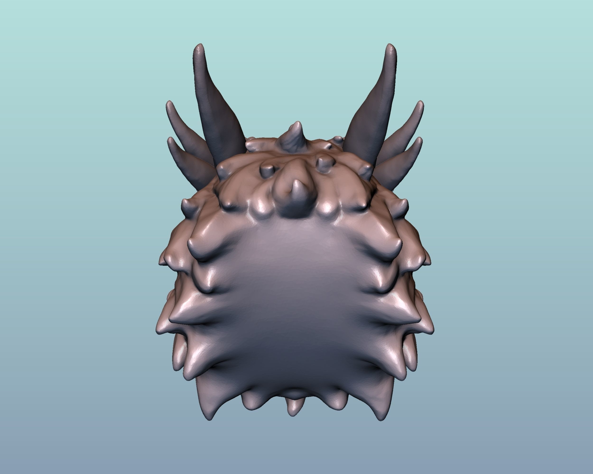 Griffin Head 3D print model_8