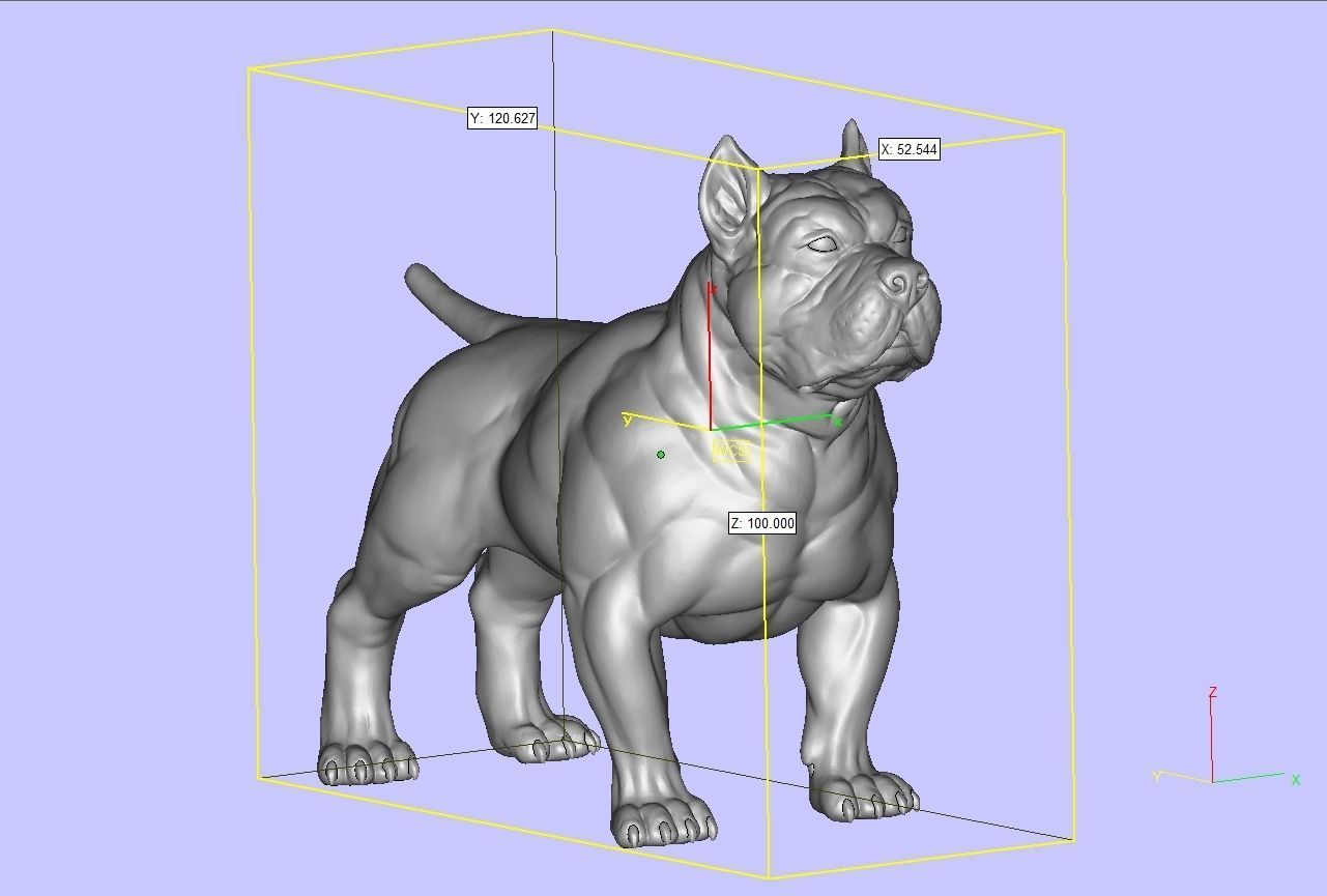 American Bully 3D print model_25