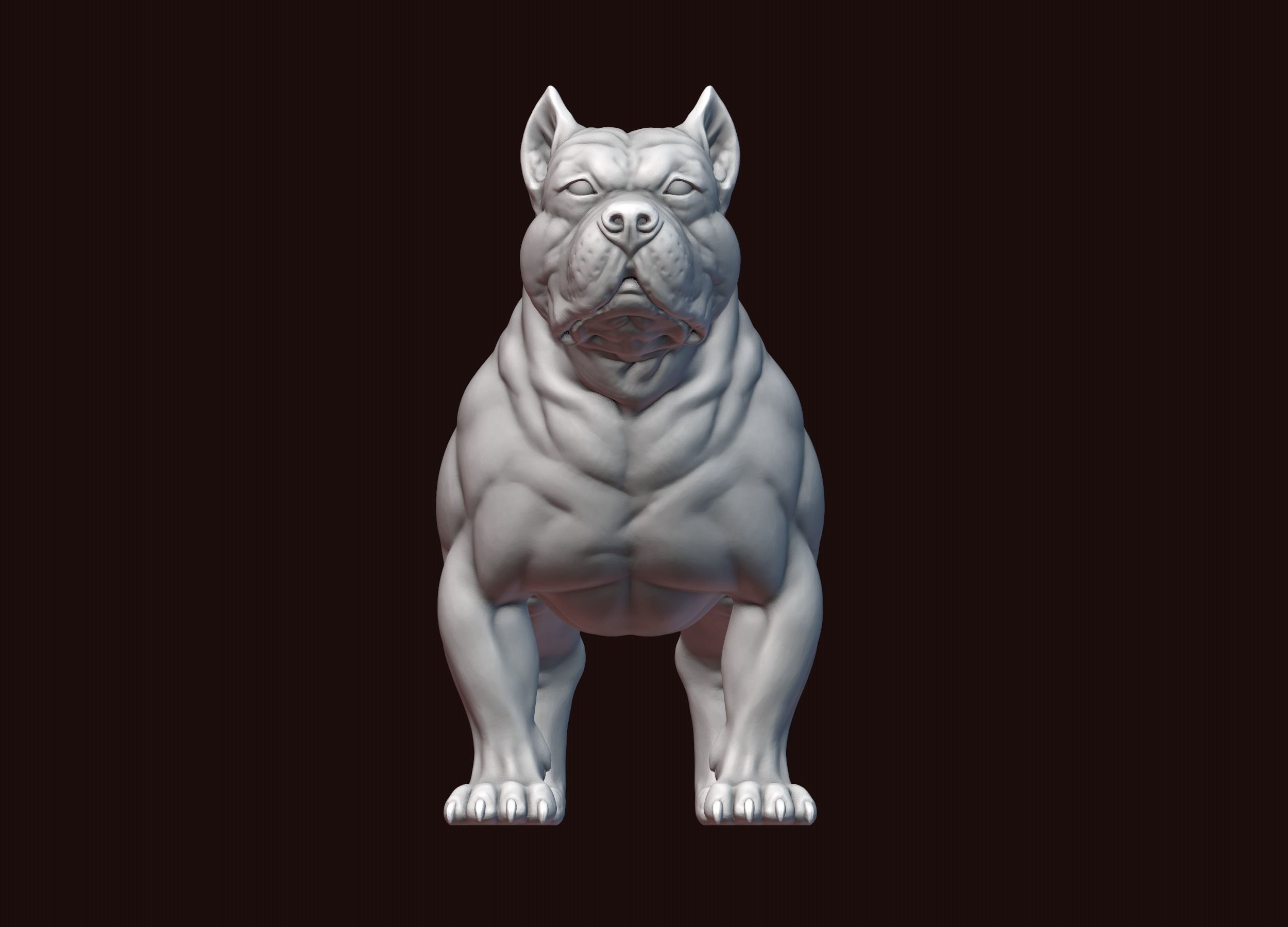 American Bully 3D print model_17