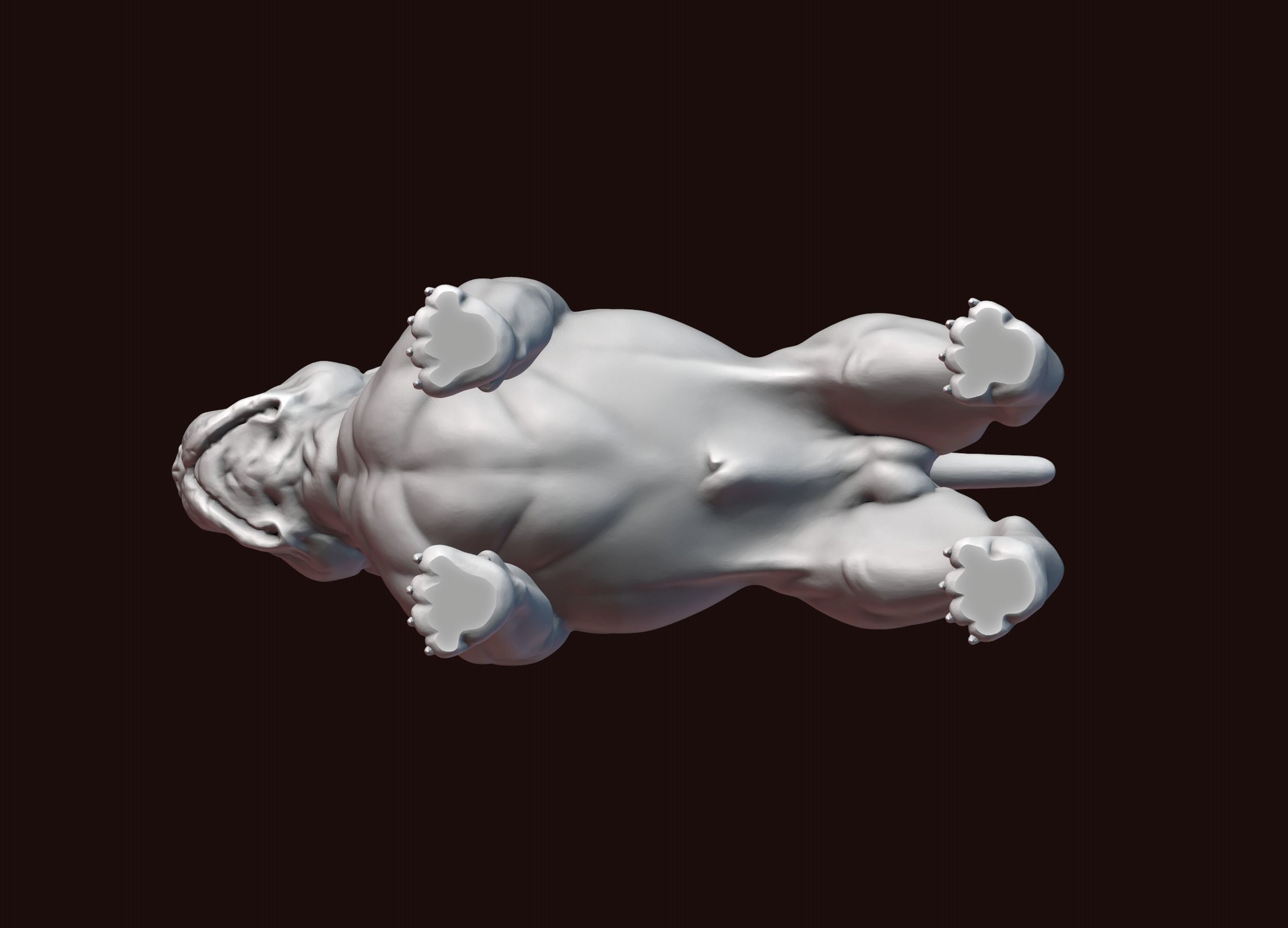 American Bully 3D print model_21
