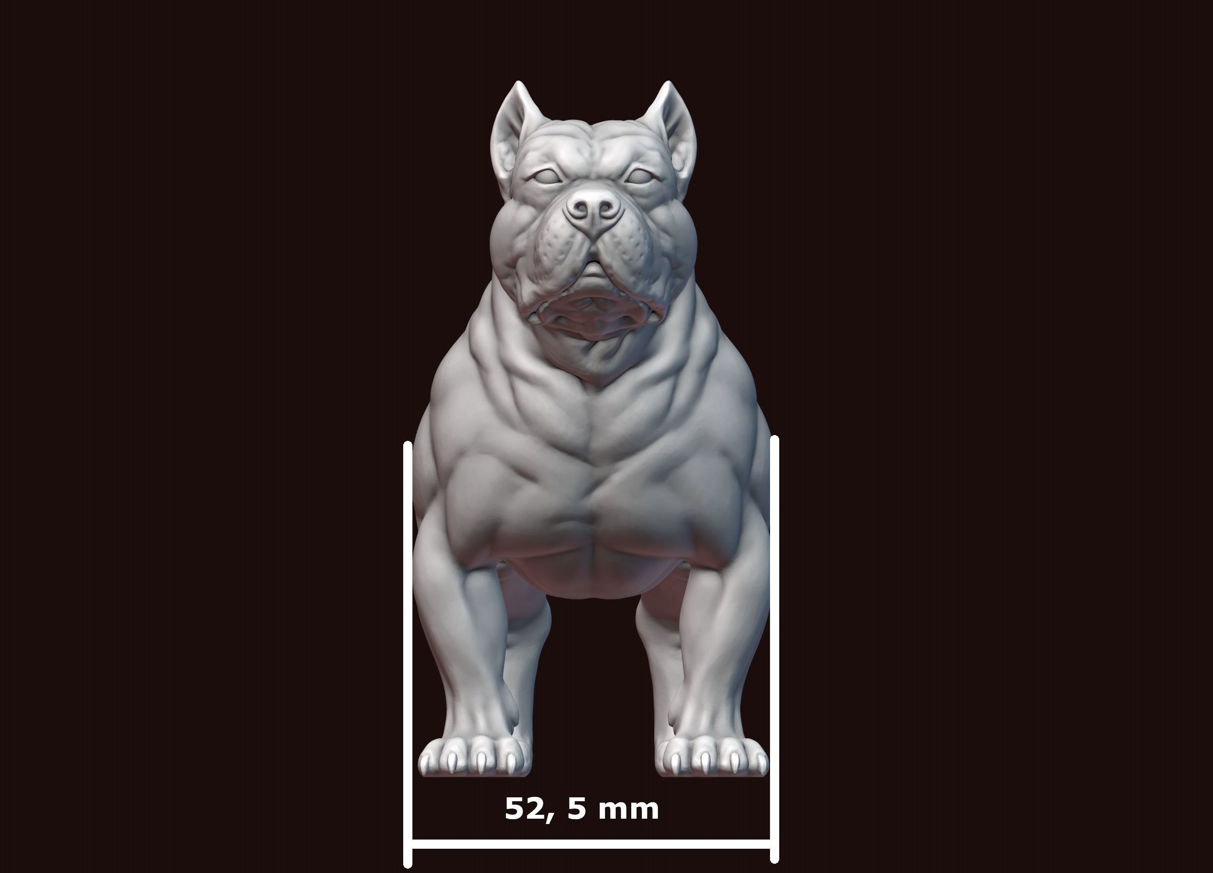 American Bully 3D print model_24