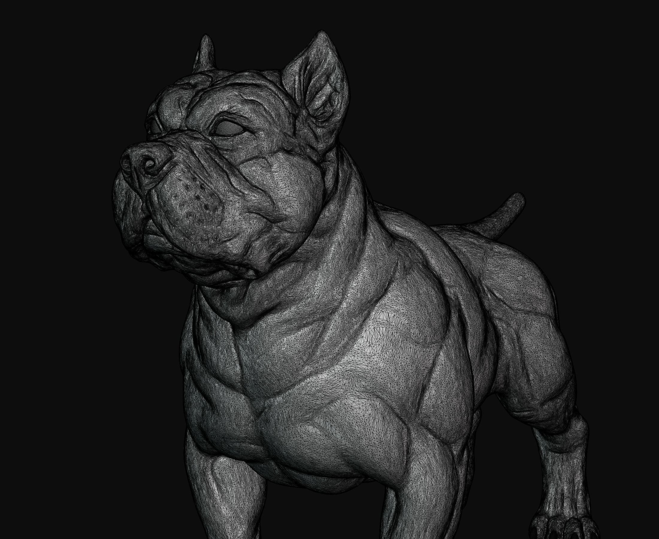 American Bully 3D print model_32