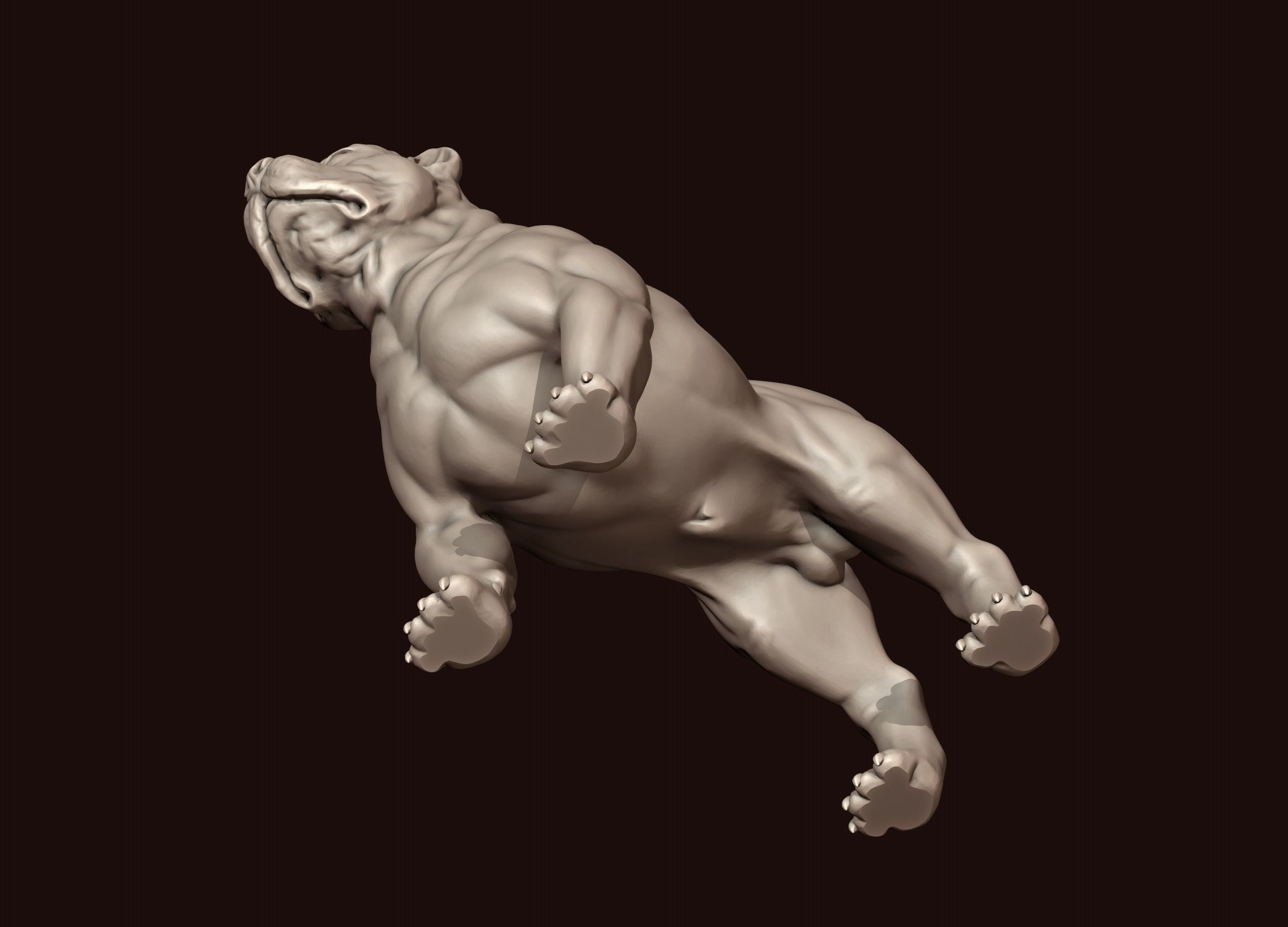 American Bully 3D print model_13