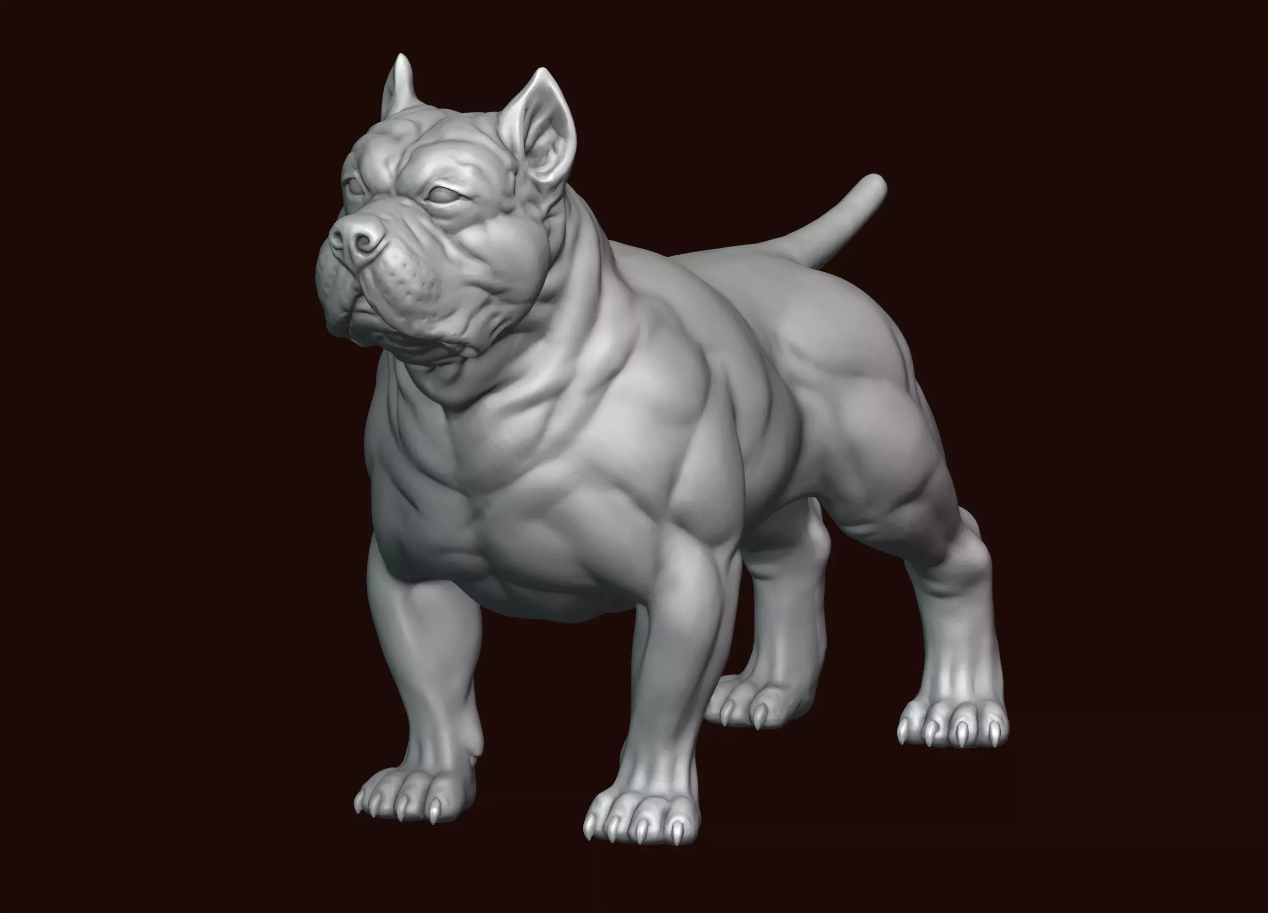 American Bully 3D print model_0