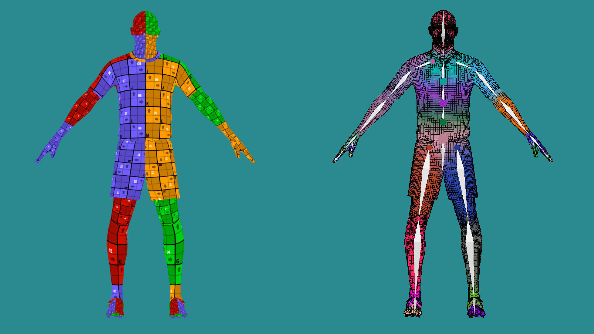 Ronaldo de Lima Brazil Worldcup 2002 3D model_8