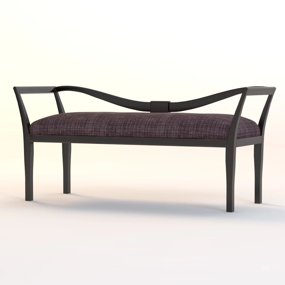 Pony Loveseat Sofa Bench 3D model_10