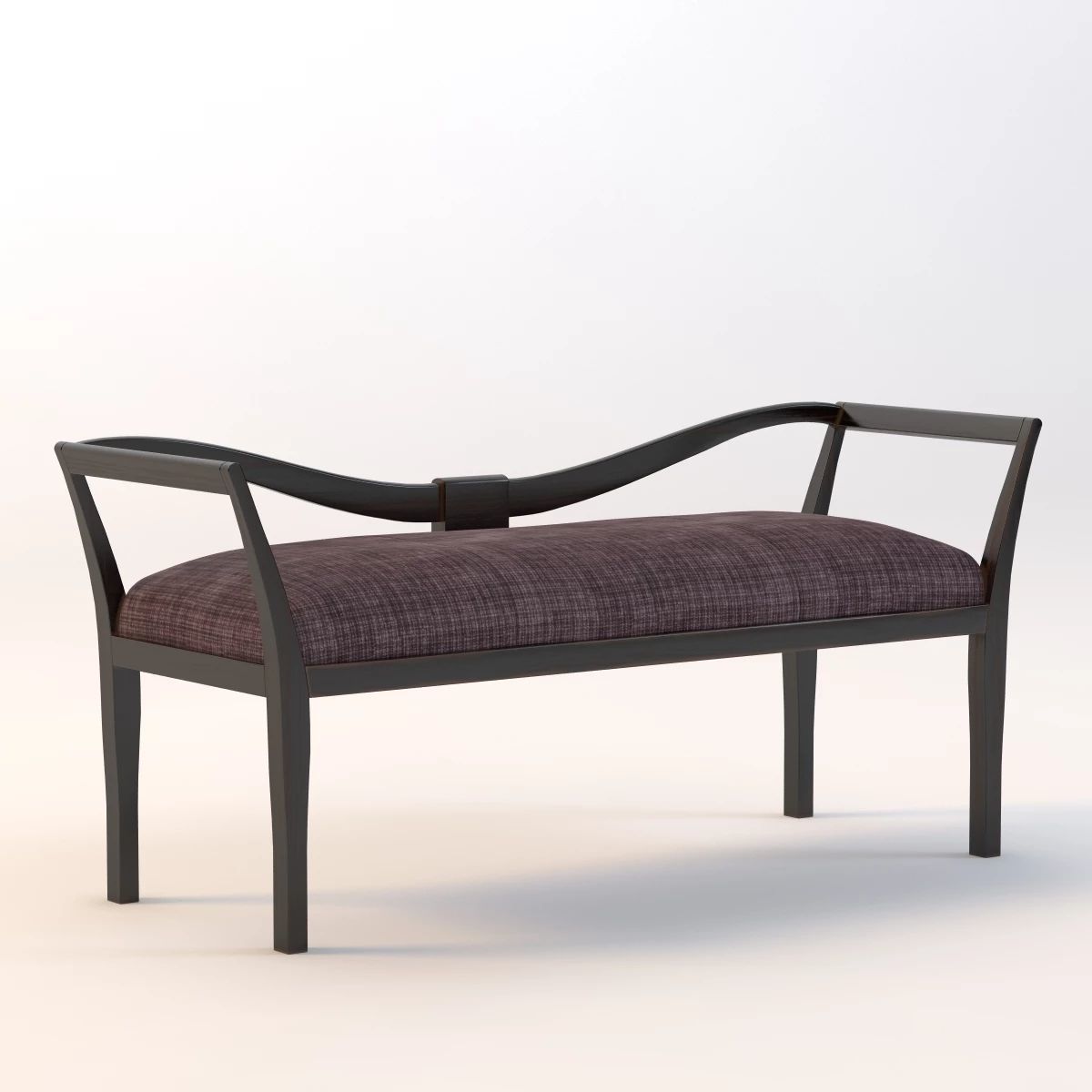 Pony Loveseat Sofa Bench 3D model_1