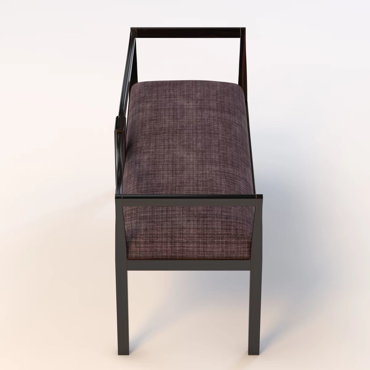 Pony Loveseat Sofa Bench 3D model_4