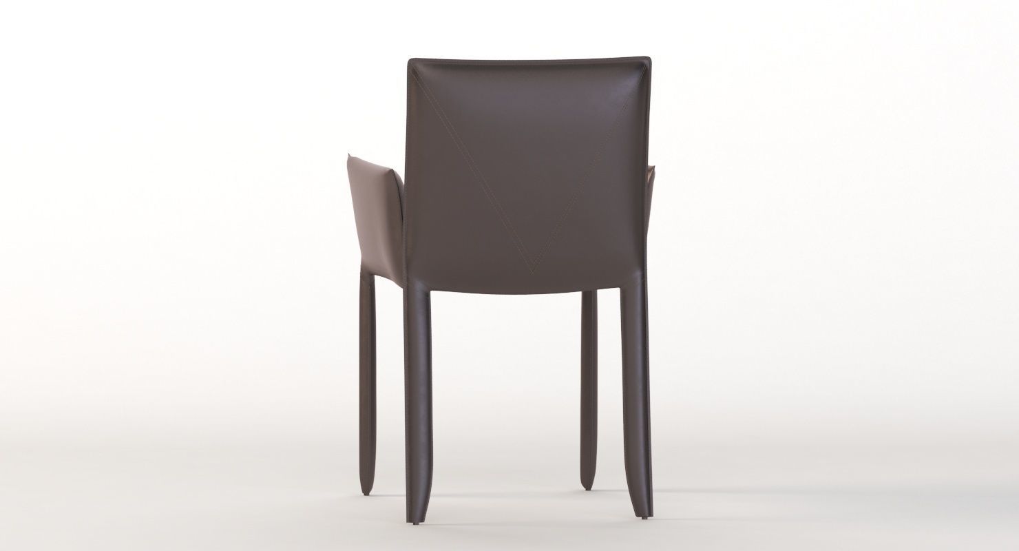 Piuma Dining Armchair by Studio Kronos 3D model_14