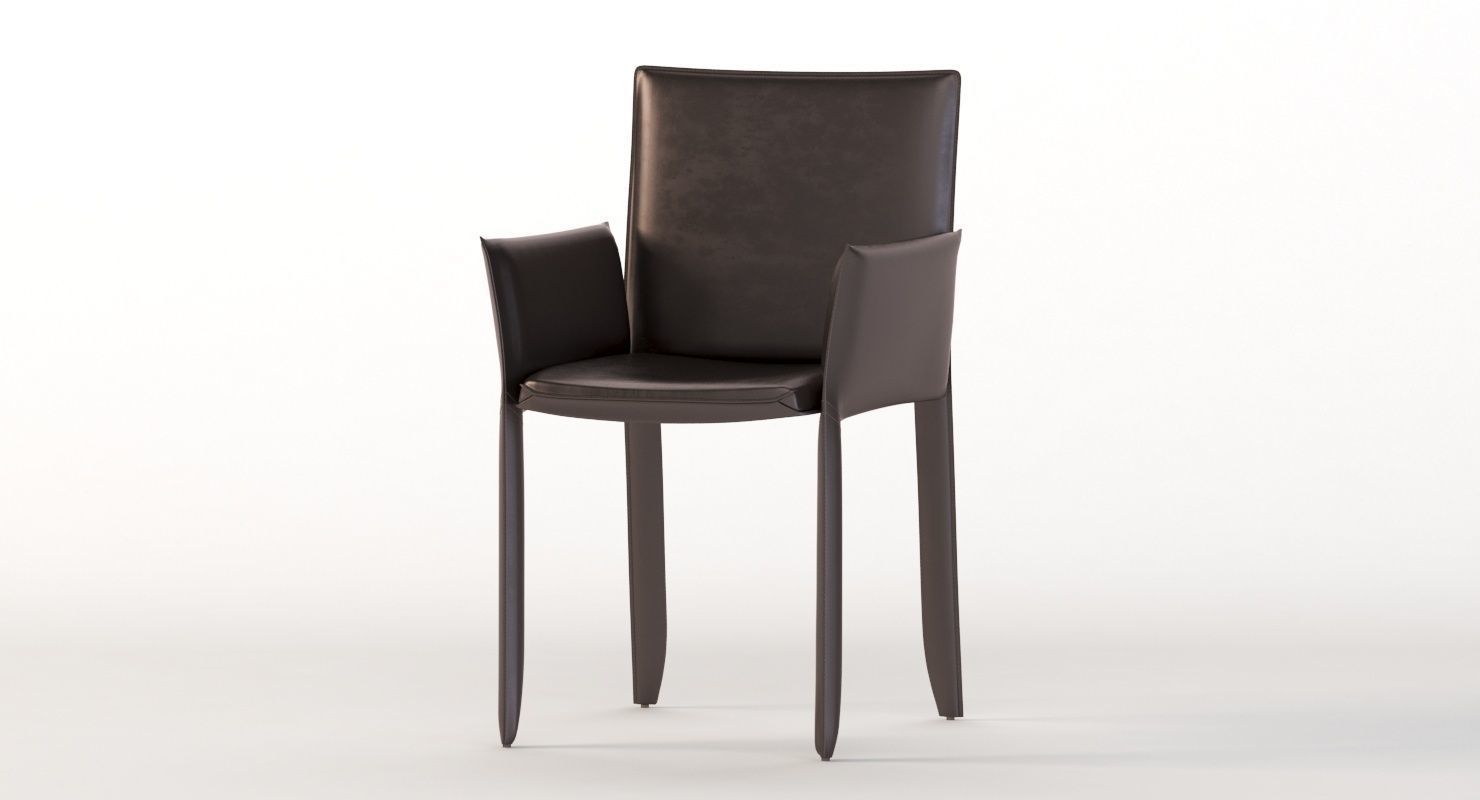 Piuma Dining Armchair by Studio Kronos 3D model_23