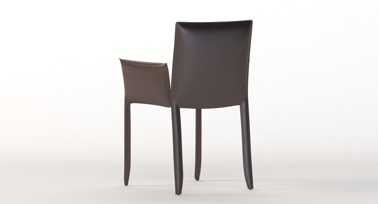 Piuma Dining Armchair by Studio Kronos 3D model_15