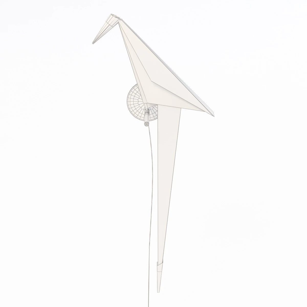 Perch Light 3D model_7