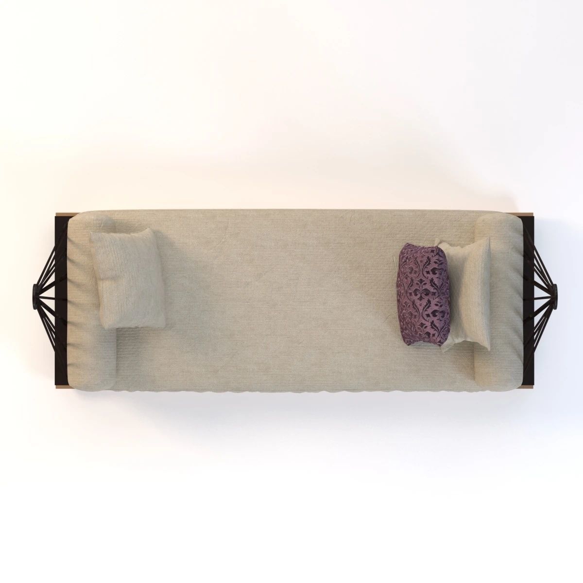 Patio Swing Sofa 3D model_9