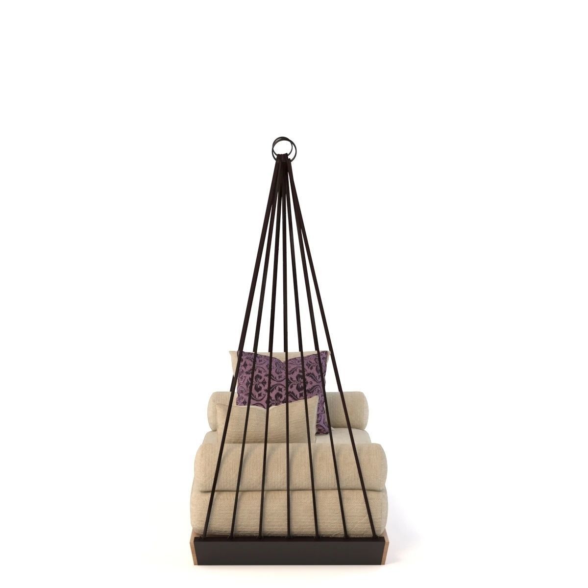 Patio Swing Sofa 3D model_5