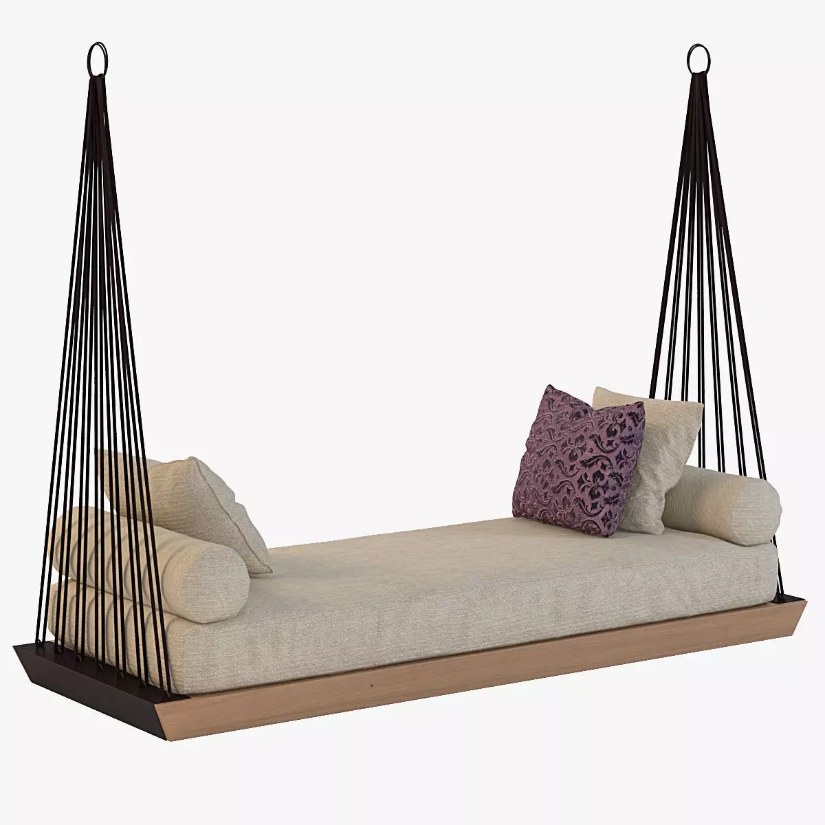 Patio Swing Sofa 3D model_0