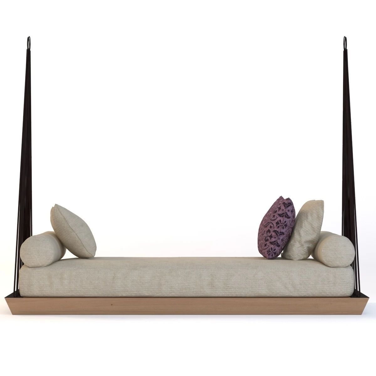 Patio Swing Sofa 3D model_8
