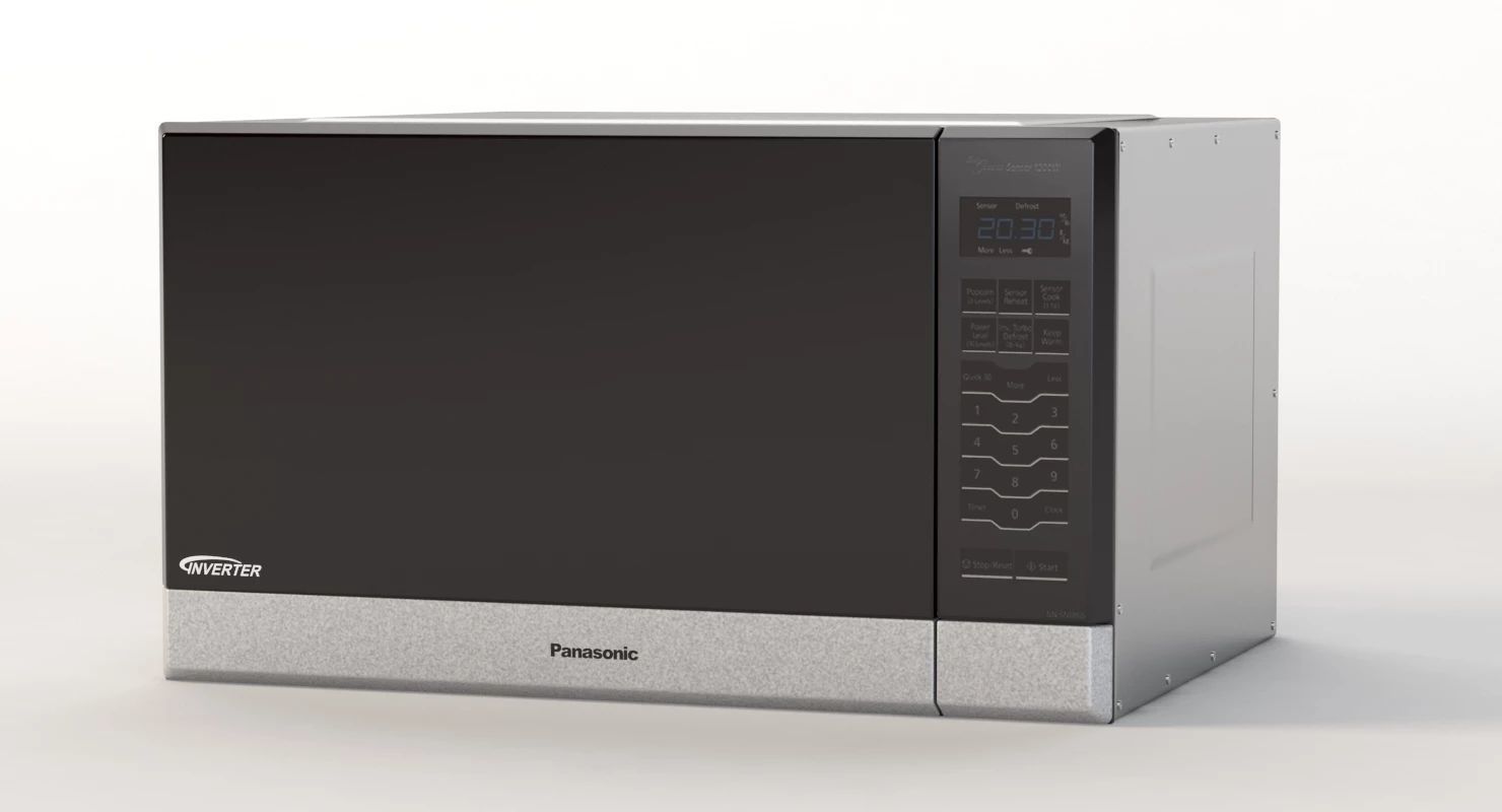 Panasonic NN SN686S Microwave Oven 3D model_23