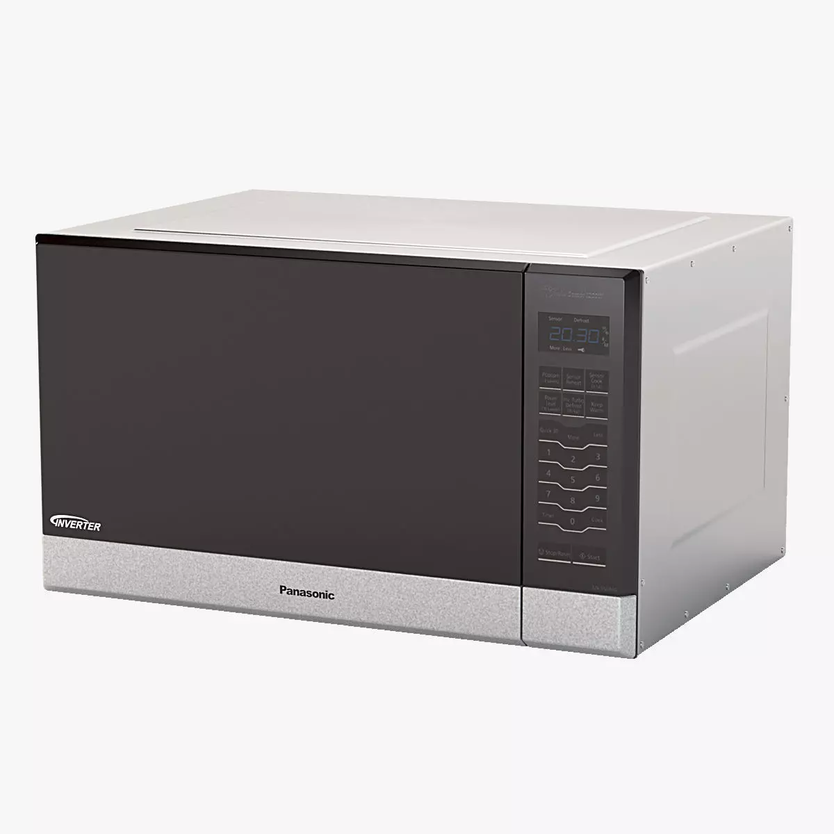 Panasonic NN SN686S Microwave Oven 3D model_0