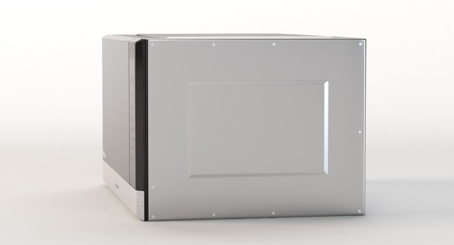 Panasonic NN SN686S Microwave Oven 3D model_20