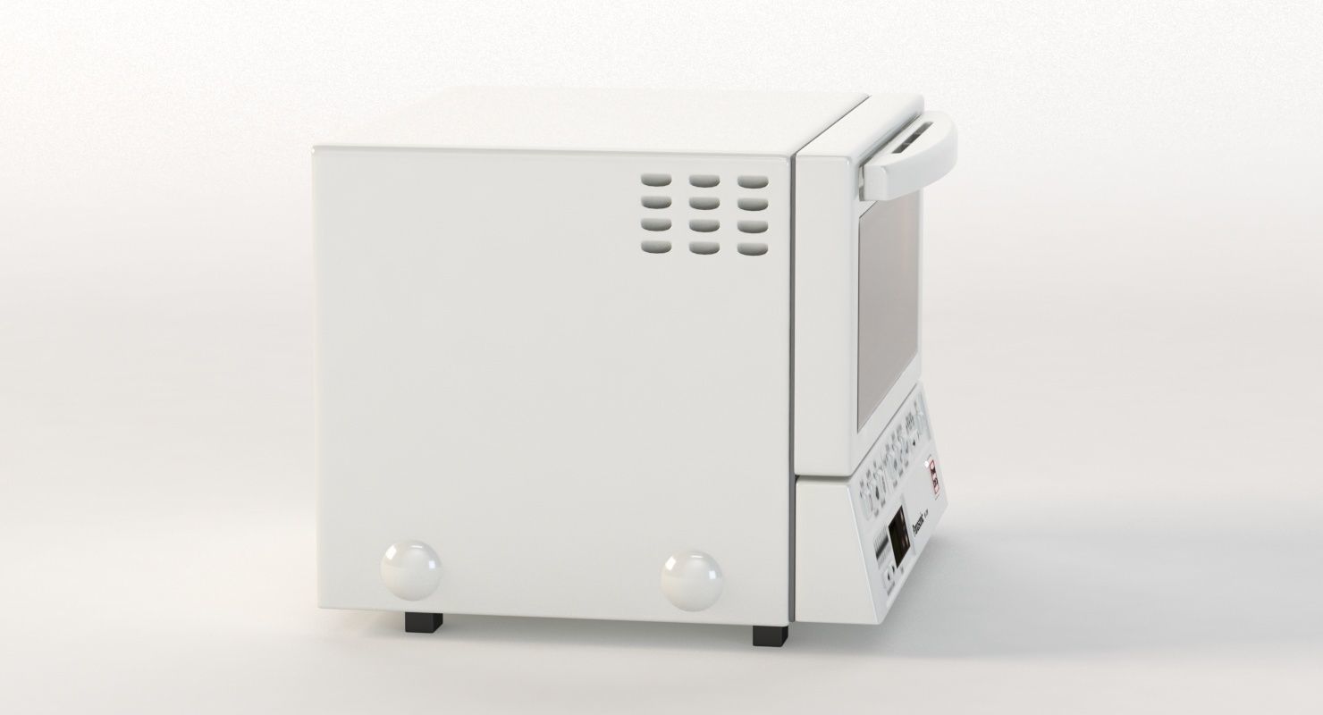 Panasonic Flashxpress Toaster Oven With Double Infrared Heating 3D model_7